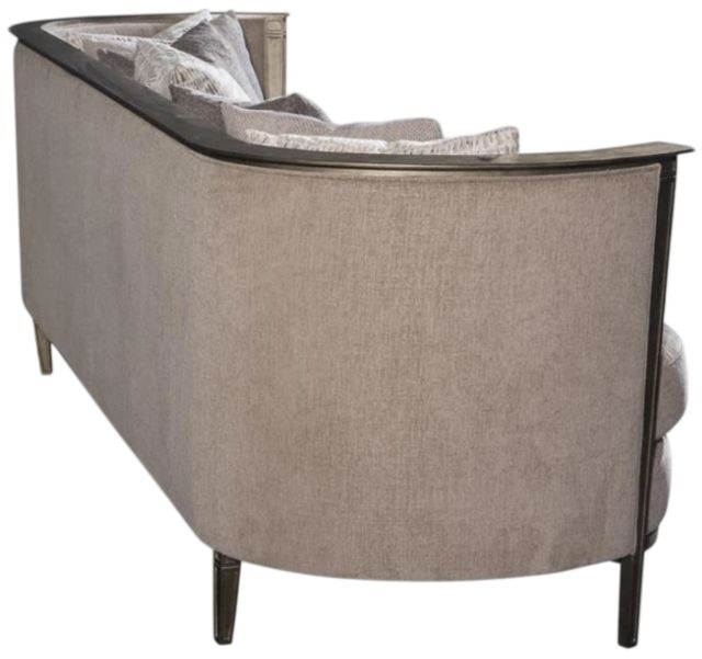 Magnussen Home® Rensick Golden Metal Pewter Sofa-3