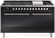 Ilve® Professional Plus II 60" Glossy Black Pro Style Dual Fuel Range-0