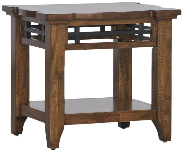 Napa Furniture Design Whistler Retreat Brown Chairside Table-0