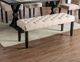 Furniture of America® Alfred 6-Piece Antique Black Dining Table Set with Ivory Bench -1
