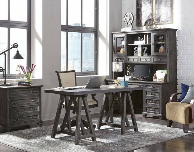 Magnussen Home® Sutton Place Weathered Charcoal Gray Credenza-1