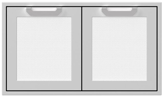Hestan® AGSD Series 36" Froth Outdoor Double Storage Doors-0