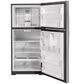 GE® 33" 21.9 Cu. Ft. Fingerprint Resistant Stainless Steel Top Freezer Refrigerator-2