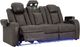 Signature Design by Ashley® Fyne-Dyme Shadow Power Reclining Sofa-2