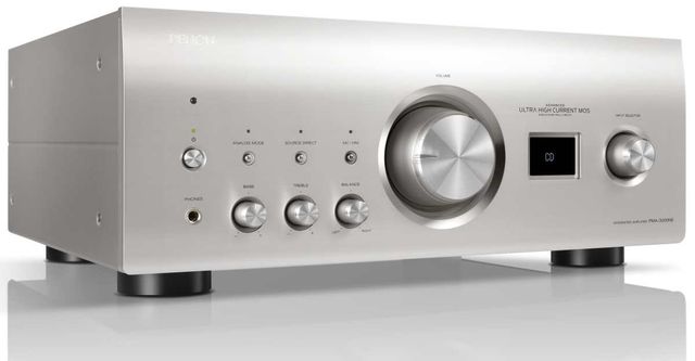 Denon® HiFi 3000 Series 2.0 Channel Silver Integrated Amplifier-1