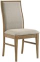 Coaster® Adina Barley/Distressed Light Brown Upholstered Dining Side Chair-0