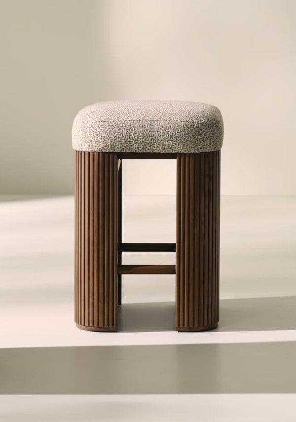 Rowe® Customizable Kindred Upholstered Counter Stool-3