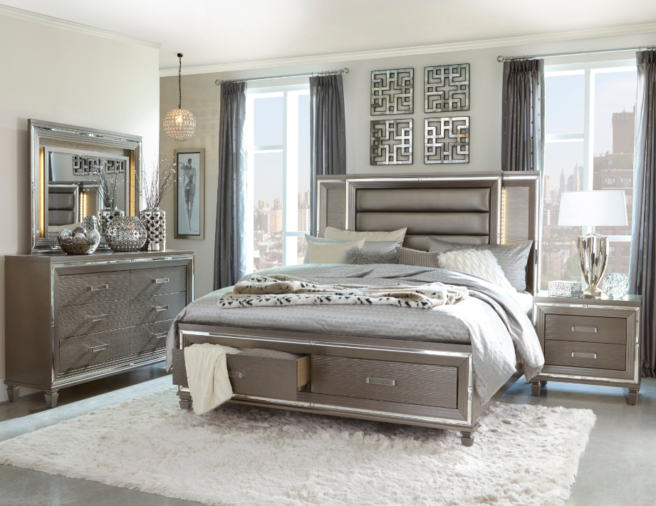 Homelegance Tamsin Platform Bed - Thumbnail 2