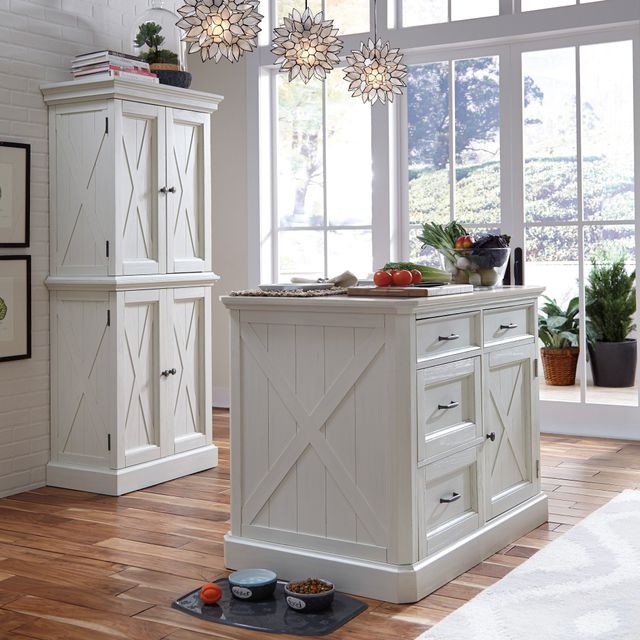 homestyles® Seaside Lodge Off-White Kitchen Island-4