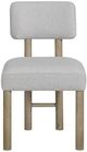 Bernards Pagosa Rio Smoke Upholstered Dining Side Chair-2