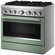 KitchenAid® 36" Cardamom Pro Style Dual Fuel Range with No Preheat Air Fry Mode-3