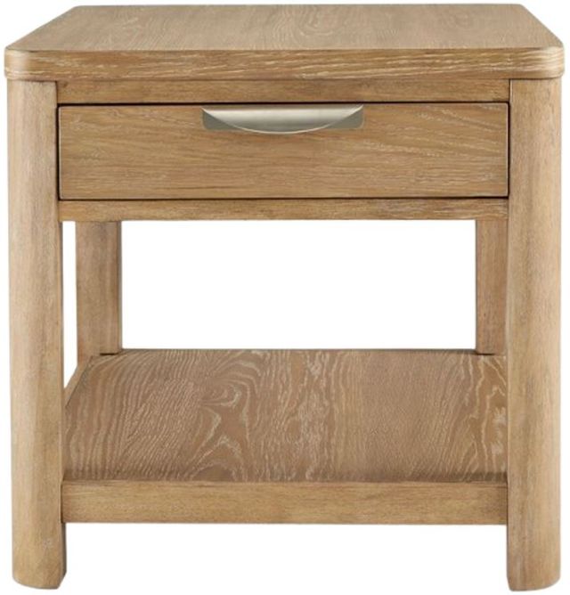 Signature Design by Ashley® Rencott Light Brown End Table-1
