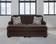 Signature Design by Ashley® Kimlee 2-Piece Chocolate Small Spaced Sectional Super Chaise-1