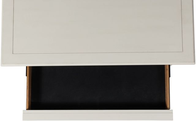 Elements International Slater Antique White Chest-2