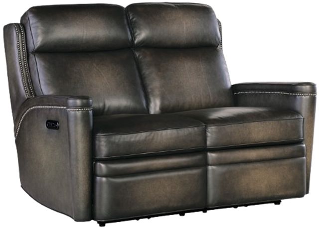 Hooker® Furniture SS Hamilton Sarzana Castle Power Reclining Loveseat with Power Headrest-0