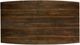 Winners Only® Santana Brown Boat Shaped Dining Table-2