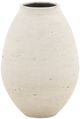 Dovetail Furniture Charon Antique White 9" Cement Outdoor Vase-0