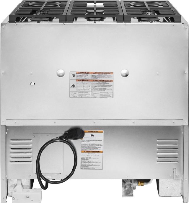 KitchenAid® 36" Stainless Steel Pro Style Dual Fuel Range-5