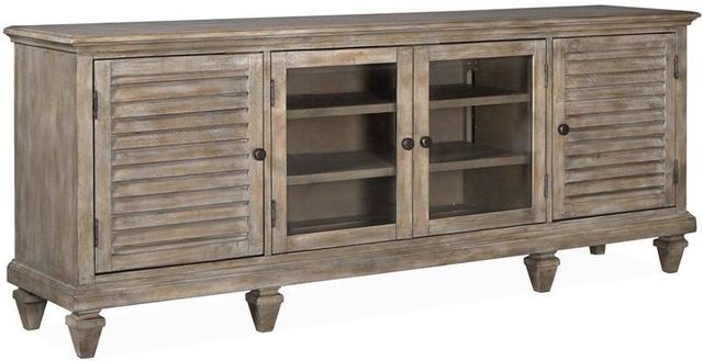 Magnussen Home® Lancaster Dovetail Grey Large Console-0