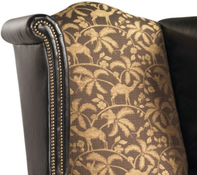 Lexington Home Customizable Leather Kings Row Wing Chair-1