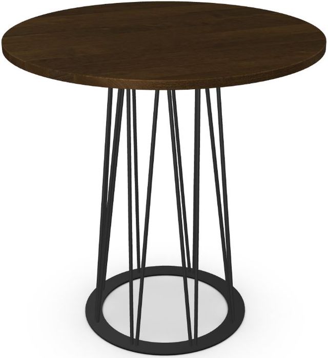 Amisco Customizable Calypso Solid Birch Bar Table with 42" Tabletop -3