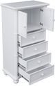 Cottage Creek Furniture Beachfront White Gentleman's Chest-2