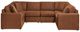 Signature Design by Ashley® Modmax 6-Piece Spice U-Shape Sectional-2