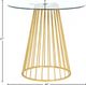 Meridian Furniture Gio Gold Counter Height Table-3