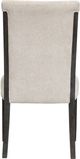Magnussen Home® Plum Creek Elite Dove/Ravenwood Black Dining Side Chair Set with Upholstered Seat and Back-3