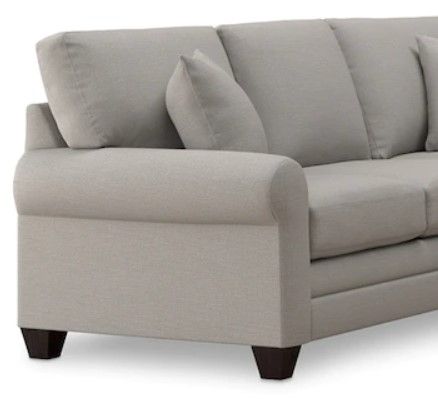 Bassett® Furniture Carolina 3-Piece Sock Arm U-Shaped Sectional Set-1