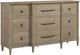 Bernards Citrus Heights Sand Breakfront Dresser-0