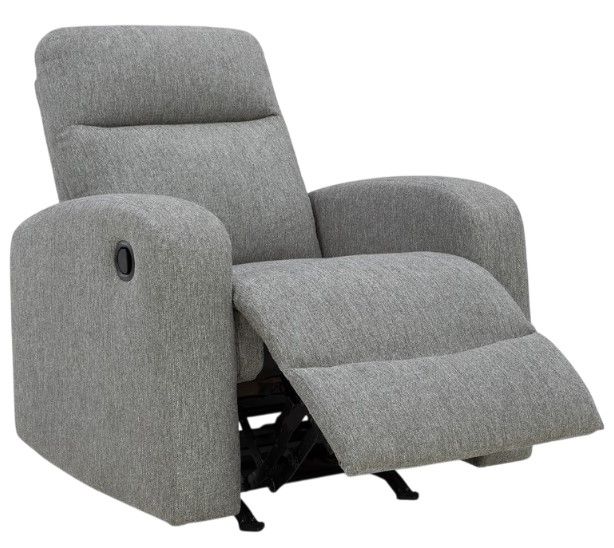 Signature Design by Ashley® Gauntlet Sterling Manual Rocker Recliner-1