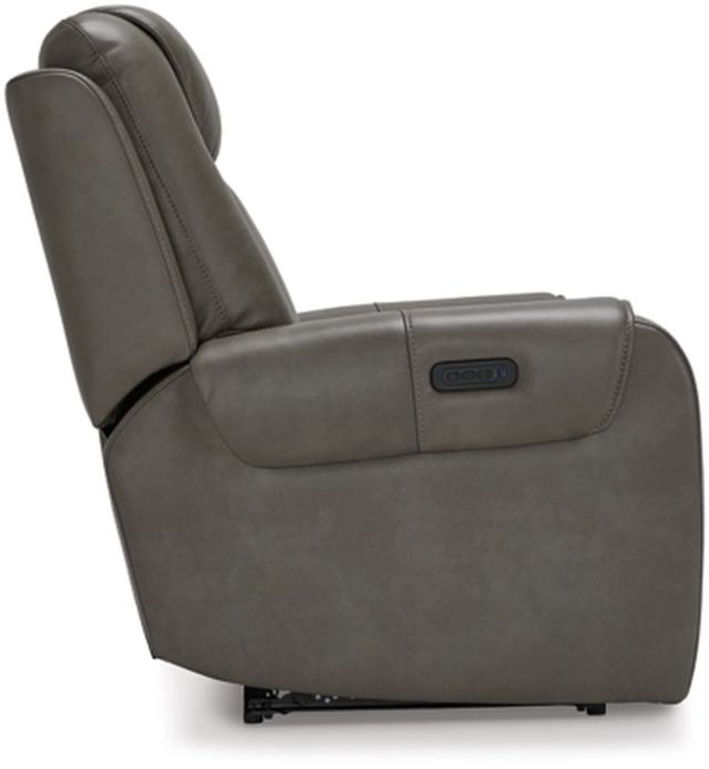 Signature Design by Ashley® Card Player Smoke Power Recliner-2