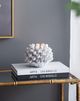 A & B Home White Open Coral Candle Holder-4