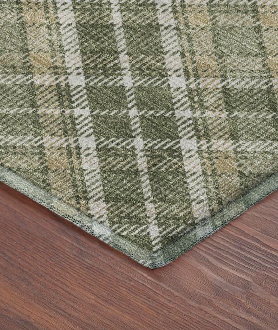 Dalyn™ Rug Company Soft Essentials SE3 Olive 5'x8' Area Rug-4