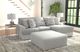 Jackson Furniture Titan 3-Piece Moonstruck Right Side Facing Chaise Sectional-1