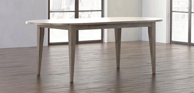 Bassett® Furniture Owens Bridle Maple 102" Dining Table-3