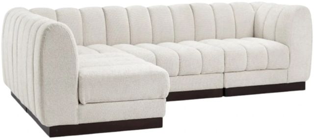 Meridian Furniture Quinn 4-Piece Cream Modular Sectional-0