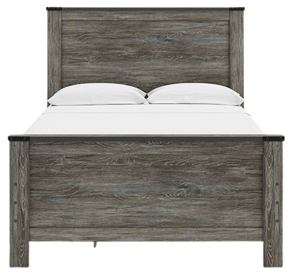 Signature Design by Ashley® Frandern Black/Gray Youth Full Storage Panel Bed-1