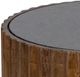 Porter International Designs Pinion Black Coffee Table with Walnut Base-2