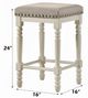 ACME Furniture Tasnim 2-Piece Antique Tan/White Counter Stool Set-2