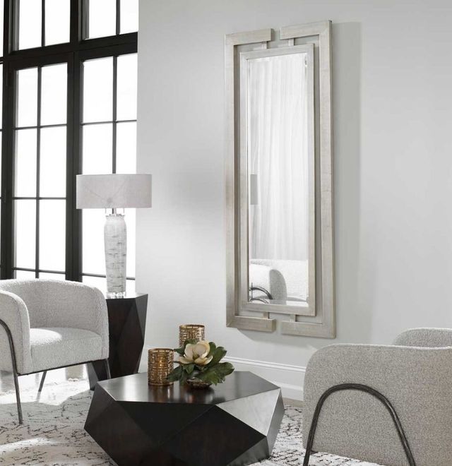 Uttermost® Jamal Silver Leaf Mirror-1
