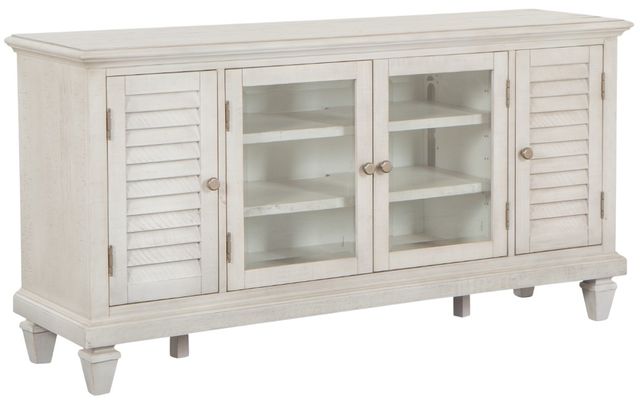 Magnussen Home® Newport Alabaster Small Media Console-0