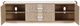 Michael Amini® West Kensington Sea Salt Caramel Media Cabinet-3