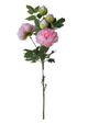 A & B Home Pink Peony Faux Flower-1