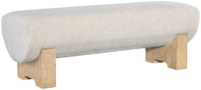 Hooker® Furniture Retreat Dune/Neo Cream Bench-0