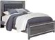 Signature Design by Ashley® Lodanna 6-Piece Gray King Panel Bed Set-1