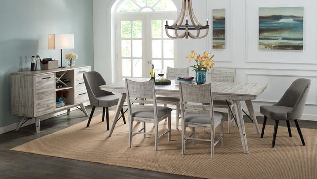 Intercon Modern Rustic Weathered White Server-1
