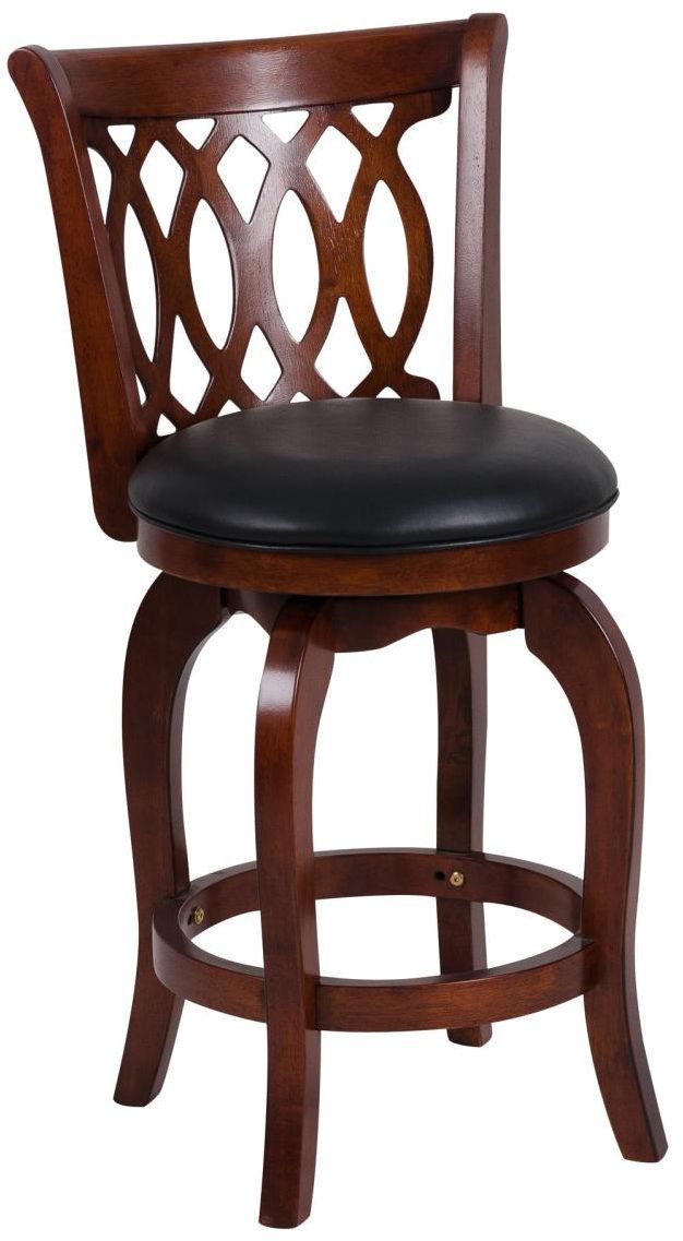 Mazin Furniture Shapel Swivel Counter Side Dining Chair-0