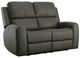 Flexsteel® Linden Charcoal Power Reclining Loveseat with Power Headrests and Lumbar-0